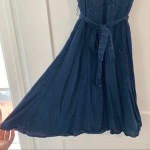 Banana Republic Chambray Sleeveless Dress